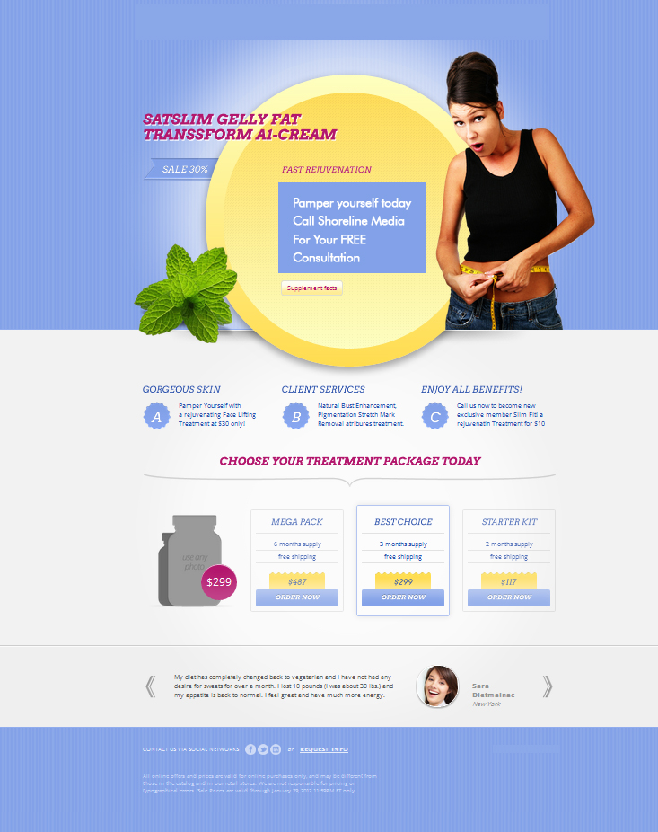 Landing Page Design