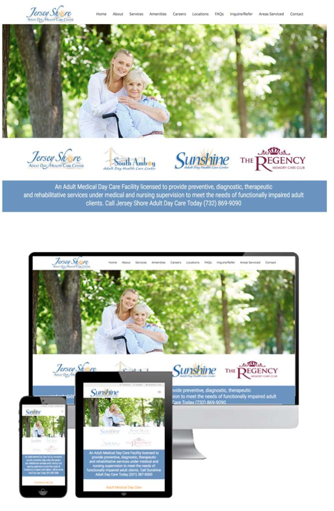 Adult Day Care Web Design NJ