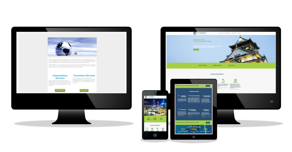 Language Service Website Development and SEO