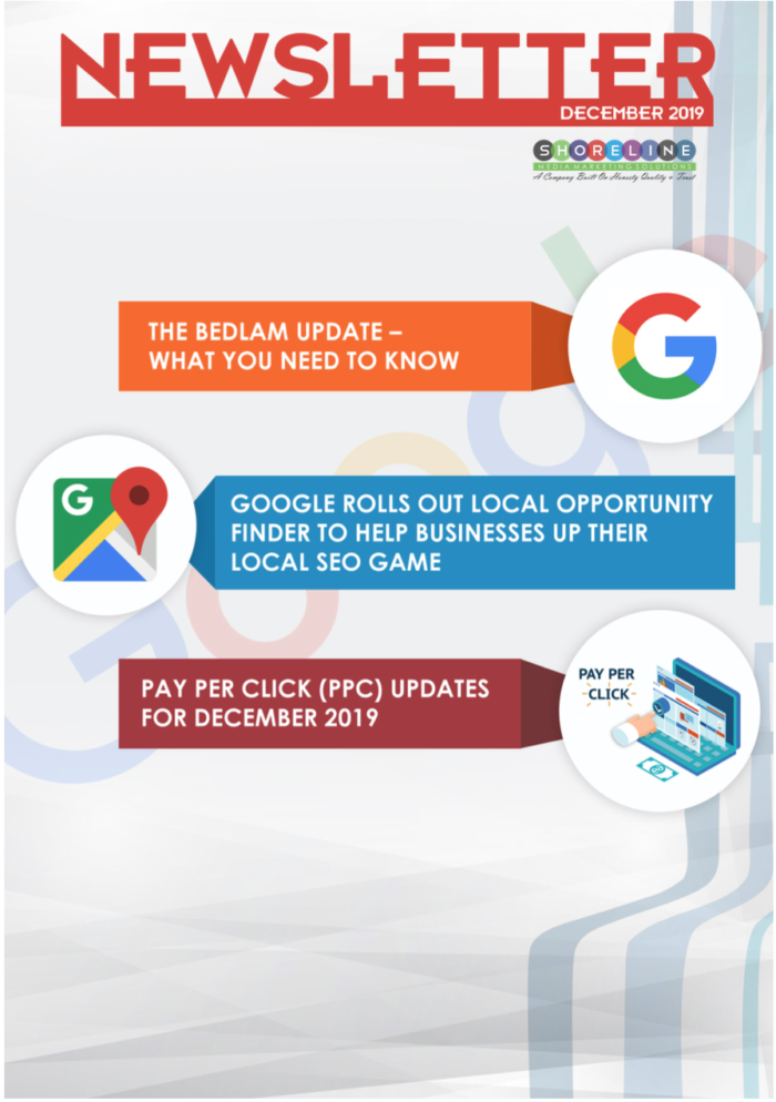 SEO Newsletter December 2019