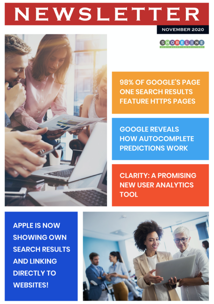 SEO Newsletter November 2020