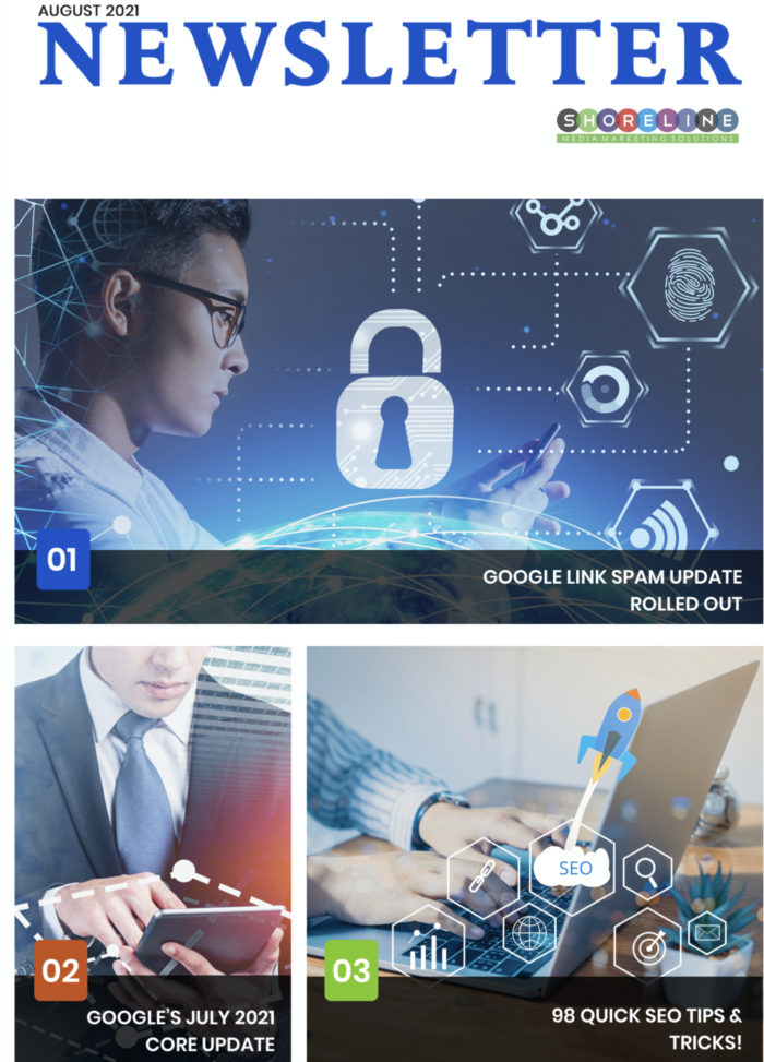 August 2021 SEO Newsletter SEO Agency Google SEO Tips