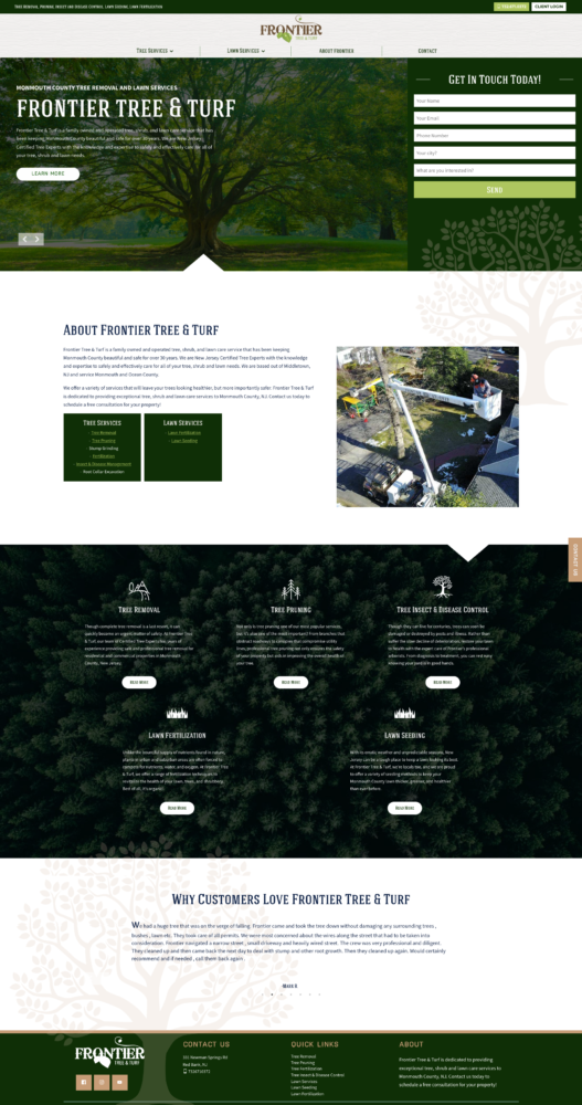 Tree Service SEO Web Design