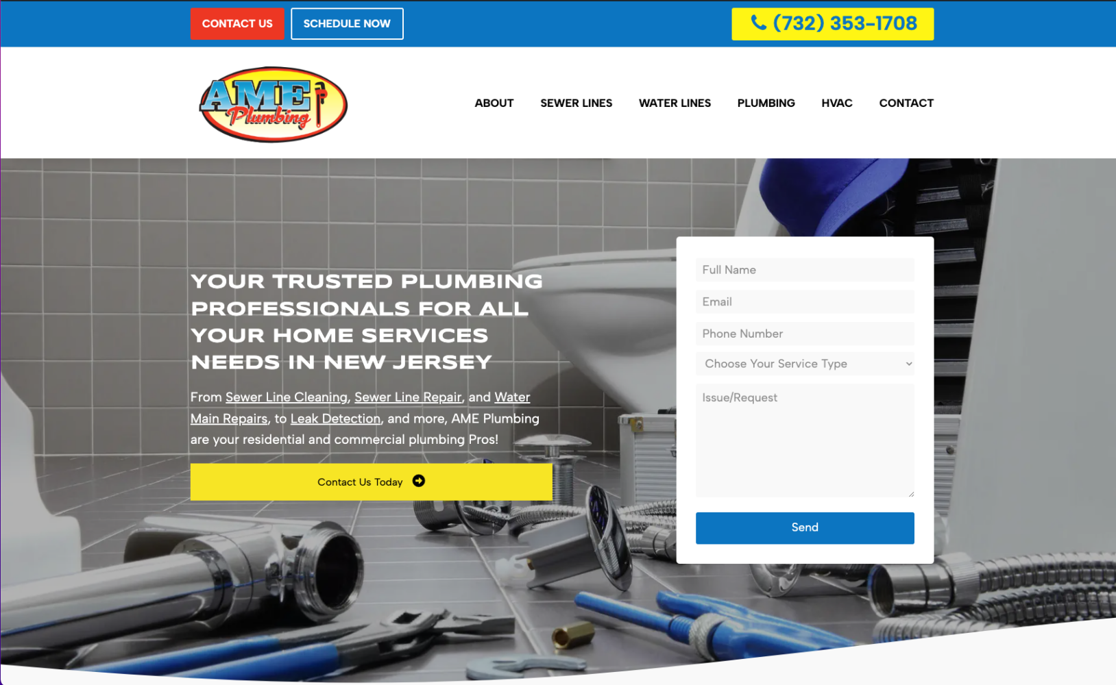 NJ Plumbing SEO Agency SEO Case Study For Plumbing Company