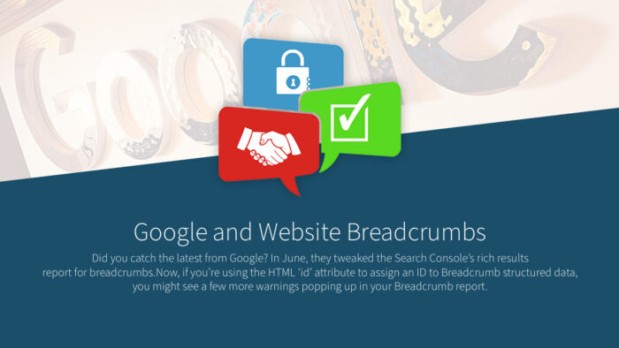 Google and Website Breadcrumbs