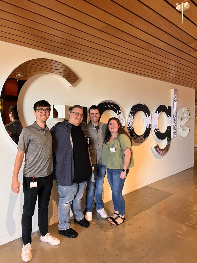 The Shoreline Media Digital Marketing team and some of our clients were invited to visit and have lunch at Google in New York