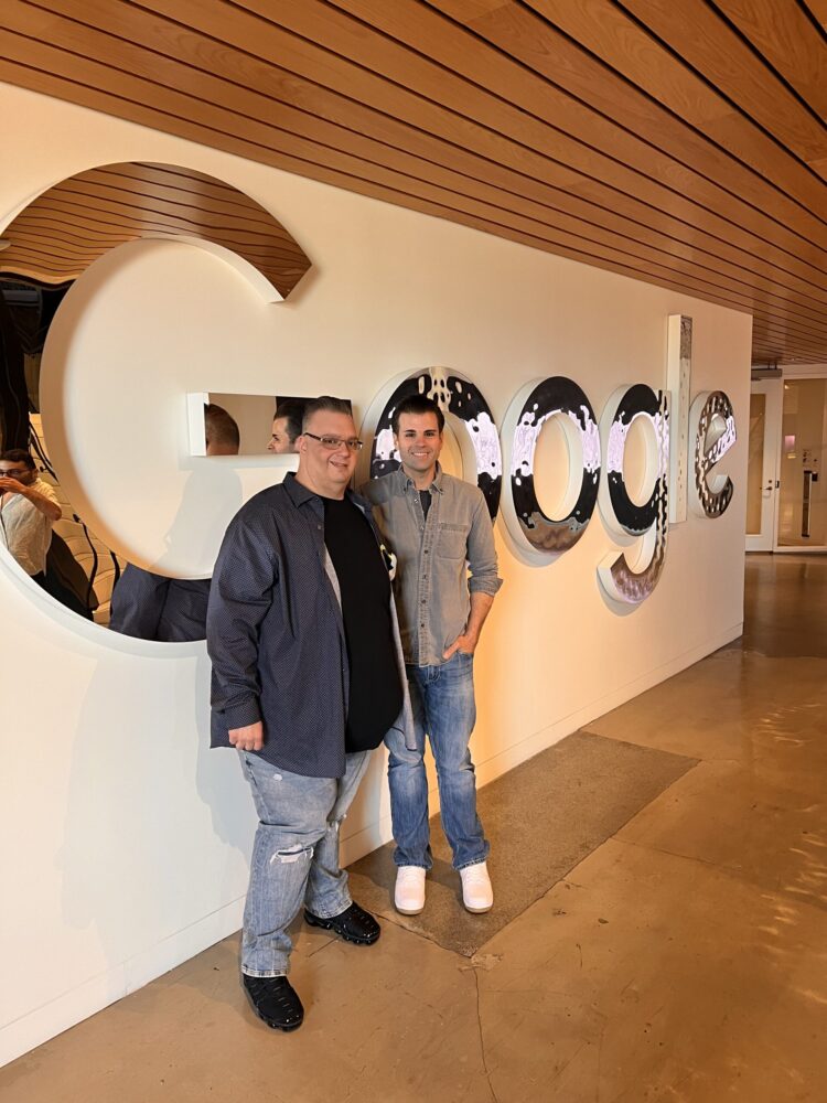 The Shoreline Media Digital Marketing team and some of our clients were invited to visit and have lunch at Google in New York