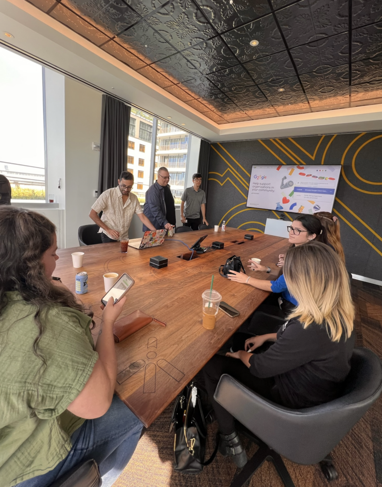 The Shoreline Media Digital Marketing team and some of our clients were invited to visit and have lunch at Google in New York