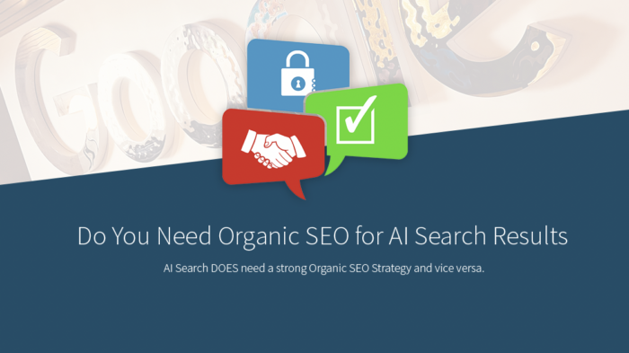 Do You Need Organic SEO for AI Search Results